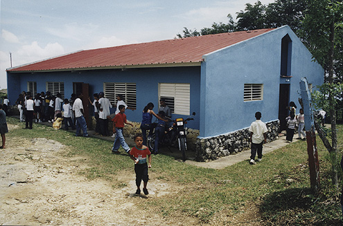 Das Gesundheitszentrum in El Limon
