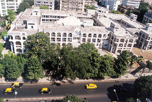 Das neuerbaute Obdachlosenheim in Kalkutta